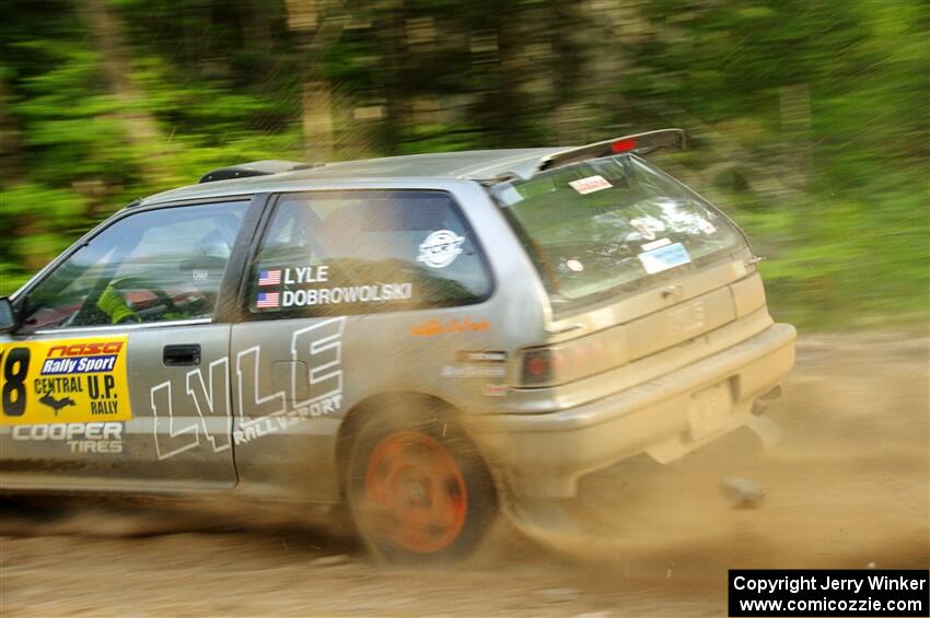 Nick Lyle / Kevin Dobrowolski Honda Civic Si on SS7, Sand Rd. Long.