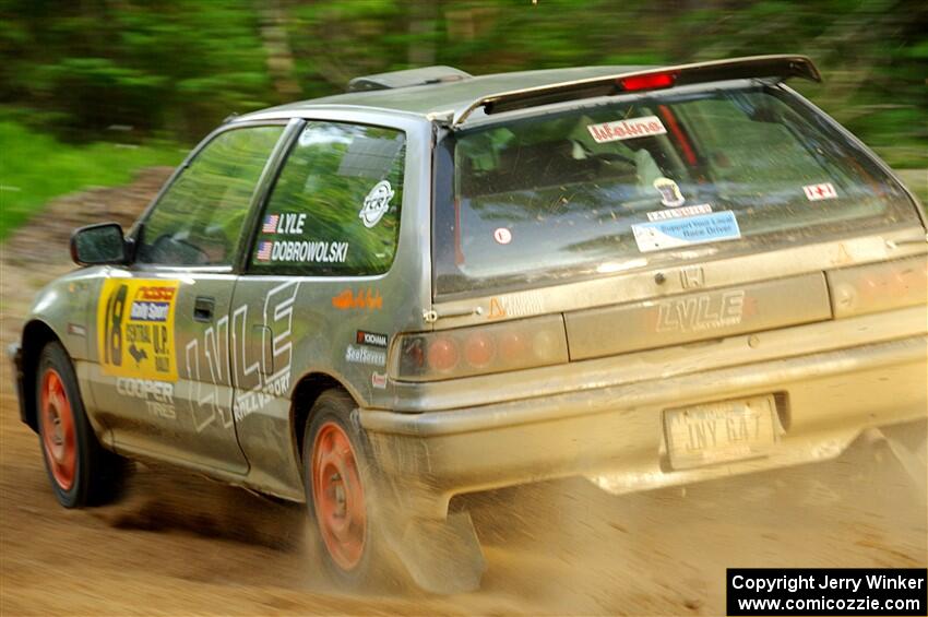 Nick Lyle / Kevin Dobrowolski Honda Civic Si on SS7, Sand Rd. Long.