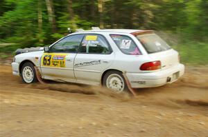 Aidan Hicks / John Hicks Subaru Impreza Wagon on SS7, Sand Rd. Long.