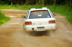 Aidan Hicks / John Hicks Subaru Impreza Wagon on SS7, Sand Rd. Long.