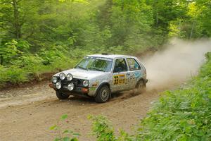 Mark Rokus / Tabitha Lohr VW GTI on SS7, Sand Rd. Long.