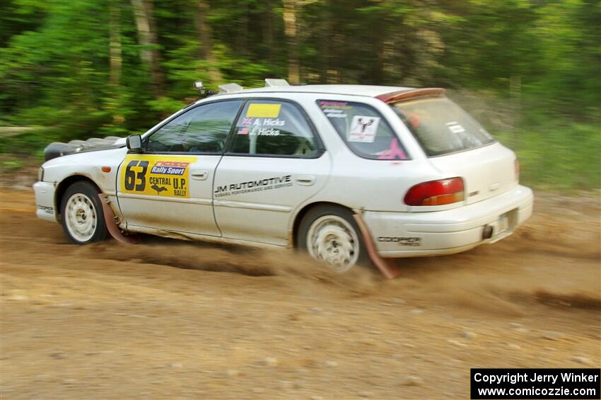 Aidan Hicks / John Hicks Subaru Impreza Wagon on SS7, Sand Rd. Long.