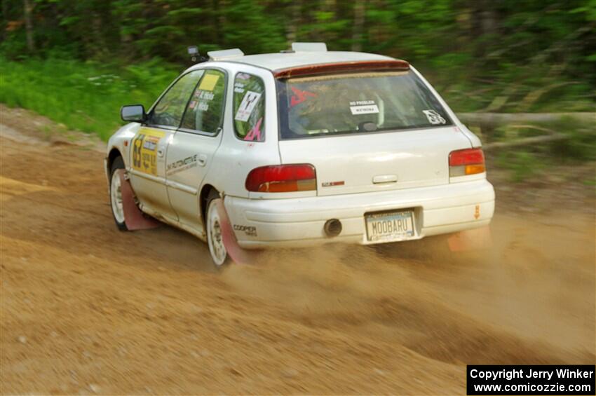 Aidan Hicks / John Hicks Subaru Impreza Wagon on SS7, Sand Rd. Long.