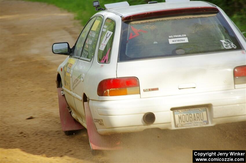 Aidan Hicks / John Hicks Subaru Impreza Wagon on SS7, Sand Rd. Long.