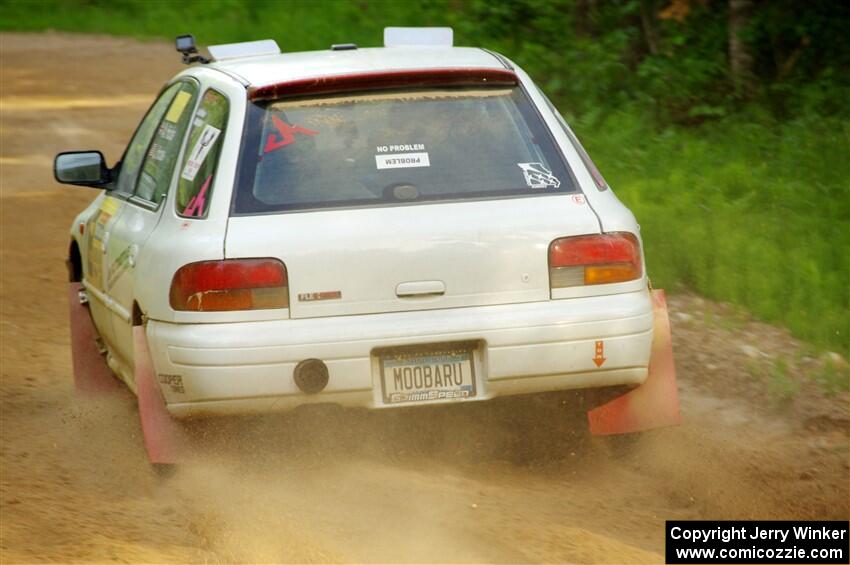 Aidan Hicks / John Hicks Subaru Impreza Wagon on SS7, Sand Rd. Long.