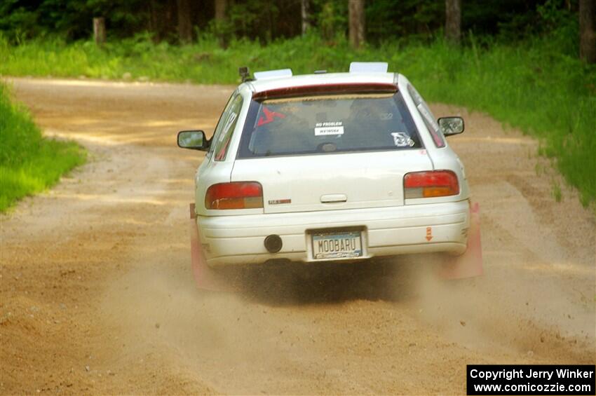 Aidan Hicks / John Hicks Subaru Impreza Wagon on SS7, Sand Rd. Long.