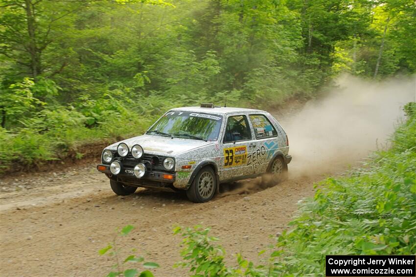 Mark Rokus / Tabitha Lohr VW GTI on SS7, Sand Rd. Long.