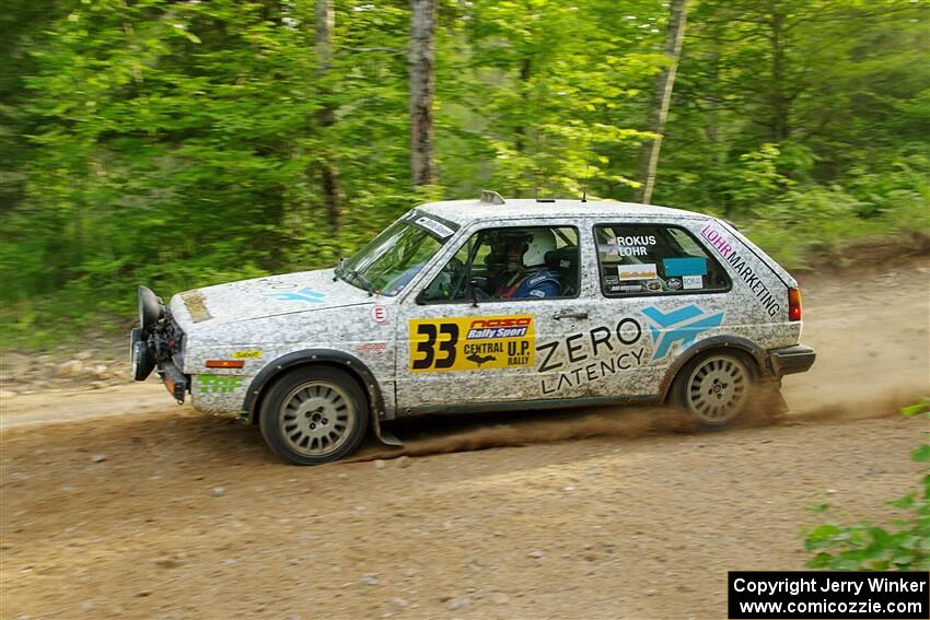 Mark Rokus / Tabitha Lohr VW GTI on SS7, Sand Rd. Long.