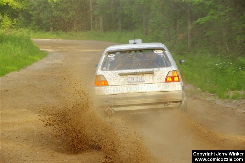 Mark Rokus / Tabitha Lohr VW GTI on SS7, Sand Rd. Long.