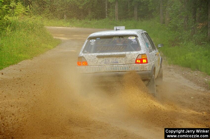 Mark Rokus / Tabitha Lohr VW GTI on SS7, Sand Rd. Long.