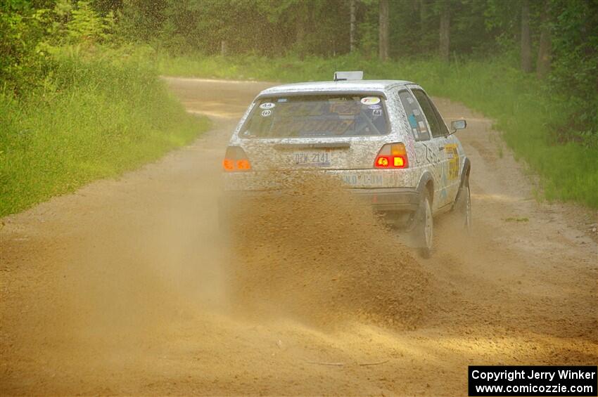 Mark Rokus / Tabitha Lohr VW GTI on SS7, Sand Rd. Long.