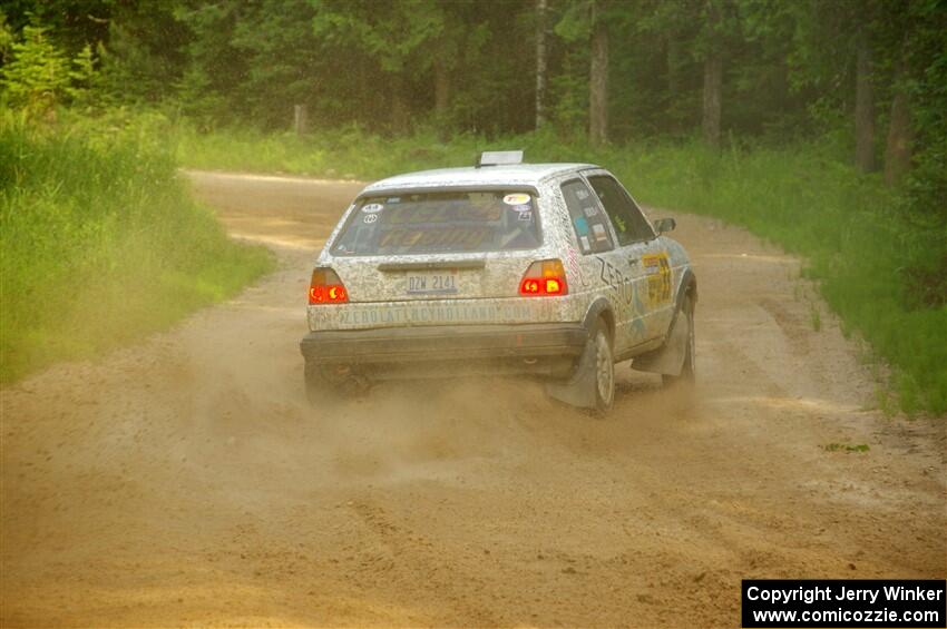 Mark Rokus / Tabitha Lohr VW GTI on SS7, Sand Rd. Long.