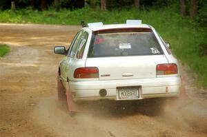 Aidan Hicks / John Hicks Subaru Impreza Wagon on SS7, Sand Rd. Long.