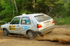 Mark Rokus / Tabitha Lohr VW GTI on SS7, Sand Rd. Long.