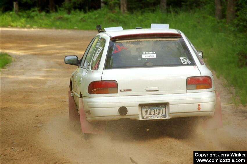 Aidan Hicks / John Hicks Subaru Impreza Wagon on SS7, Sand Rd. Long.