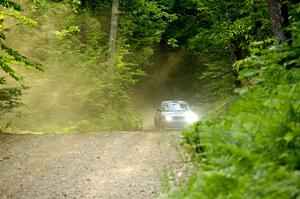 Dexter Clark / Jon McCallie Nissan Sentra SE-R on SS7, Sand Rd. Long.