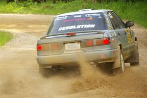 Dexter Clark / Jon McCallie Nissan Sentra SE-R on SS7, Sand Rd. Long.