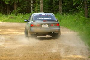 Dexter Clark / Jon McCallie Nissan Sentra SE-R on SS7, Sand Rd. Long.