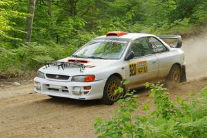 Richard Donovan / Greg Donovan Subaru Impreza on SS7, Sand Rd. Long.