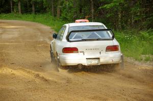 Richard Donovan / Greg Donovan Subaru Impreza on SS7, Sand Rd. Long.