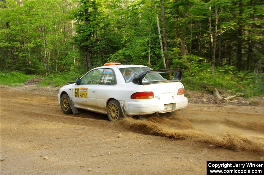 Richard Donovan / Greg Donovan Subaru Impreza on SS7, Sand Rd. Long.