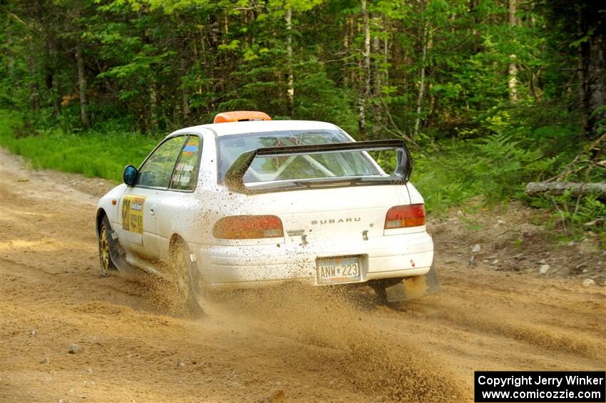 Richard Donovan / Greg Donovan Subaru Impreza on SS7, Sand Rd. Long.