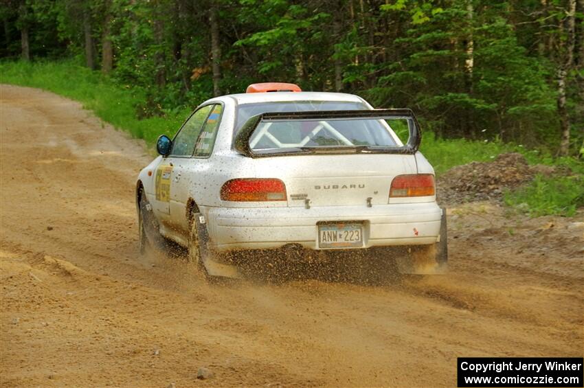 Richard Donovan / Greg Donovan Subaru Impreza on SS7, Sand Rd. Long.