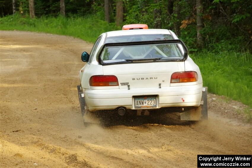 Richard Donovan / Greg Donovan Subaru Impreza on SS7, Sand Rd. Long.