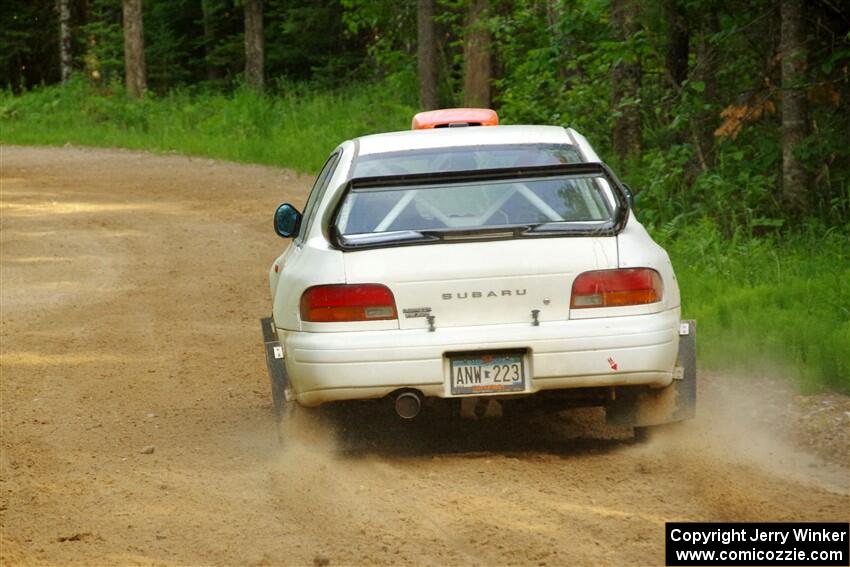 Richard Donovan / Greg Donovan Subaru Impreza on SS7, Sand Rd. Long.