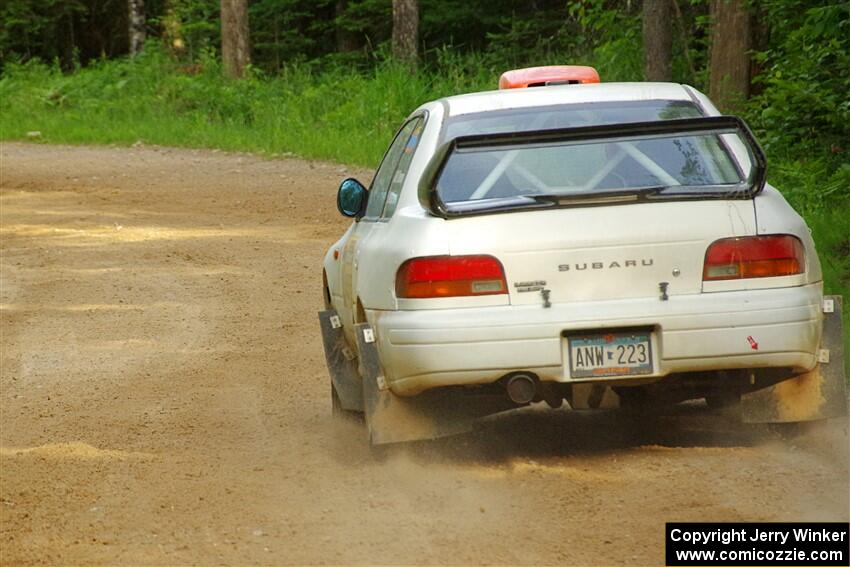 Richard Donovan / Greg Donovan Subaru Impreza on SS7, Sand Rd. Long.