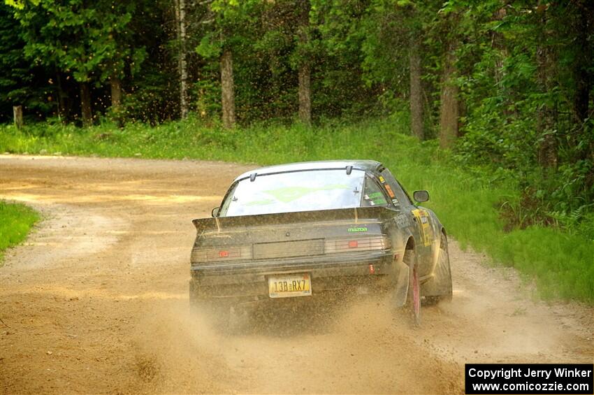 John Gusmano's Mazda RX-7 on SS7, Sand Rd. Long.