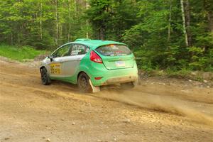 Eric Dieterich / Jake Wolfe Ford Fiesta on SS7, Sand Rd. Long.