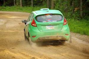 Eric Dieterich / Jake Wolfe Ford Fiesta on SS7, Sand Rd. Long.