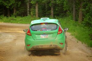 Eric Dieterich / Jake Wolfe Ford Fiesta on SS7, Sand Rd. Long.