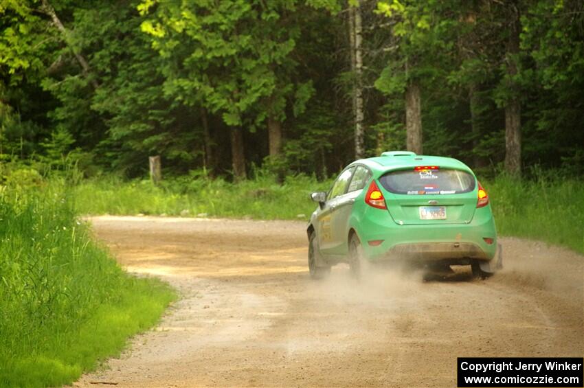 Eric Dieterich / Jake Wolfe Ford Fiesta on SS7, Sand Rd. Long.