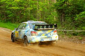 Matt James / Jackie James Subaru Impreza on SS7, Sand Rd. Long.