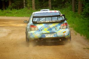 Matt James / Jackie James Subaru Impreza on SS7, Sand Rd. Long.