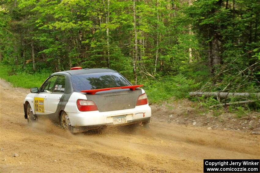 Jason Cook / Tim Kohlmann Subaru Impreza on SS7, Sand Rd. Long.