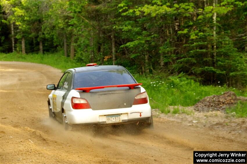 Jason Cook / Tim Kohlmann Subaru Impreza on SS7, Sand Rd. Long.