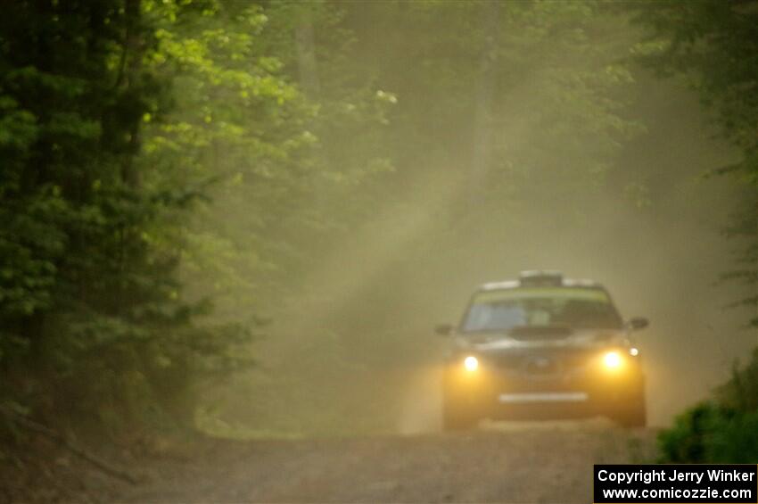 Matt James / Jackie James Subaru Impreza on SS7, Sand Rd. Long.