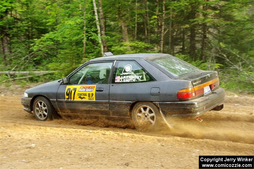 Jacob Kennedy / James Smith Ford Escort GT on SS7, Sand Rd. Long.