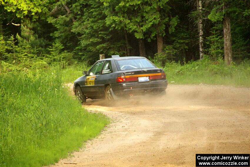 Jacob Kennedy / James Smith Ford Escort GT on SS7, Sand Rd. Long.