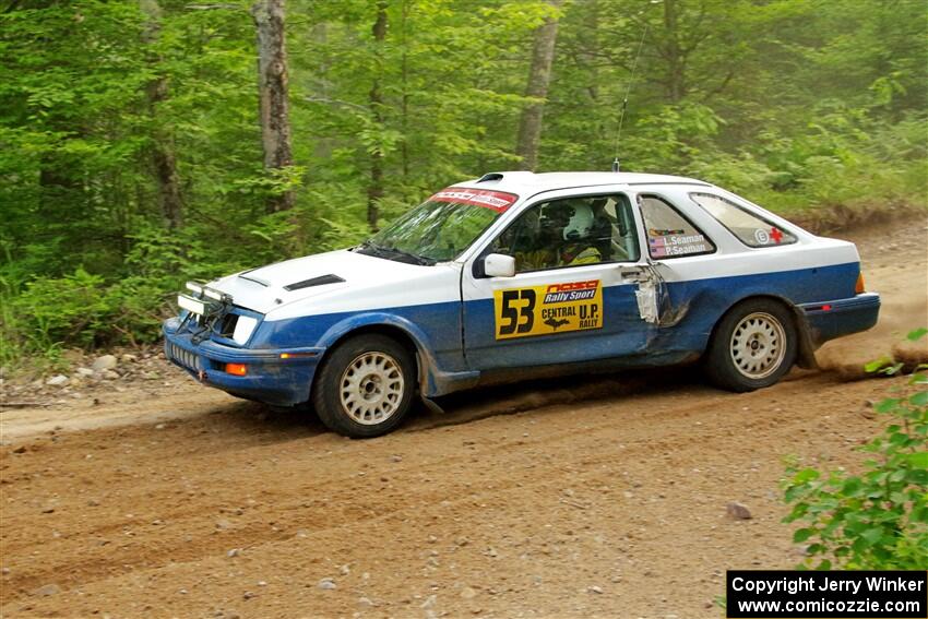 Perry Seaman / Patty Seaman Merkur XR4Ti on SS7, Sand Rd. Long.