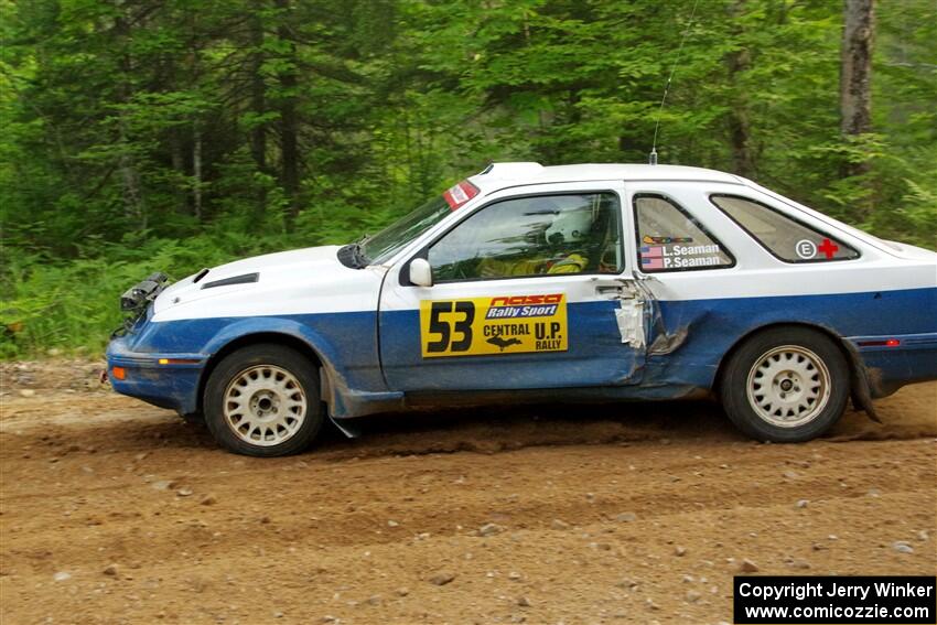 Perry Seaman / Patty Seaman Merkur XR4Ti on SS7, Sand Rd. Long.