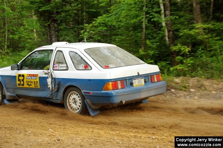 Perry Seaman / Patty Seaman Merkur XR4Ti on SS7, Sand Rd. Long.