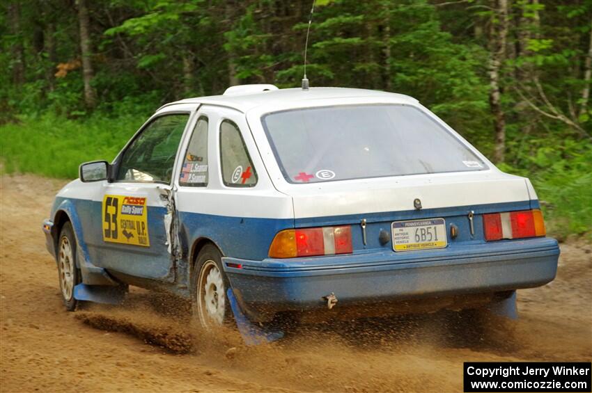 Perry Seaman / Patty Seaman Merkur XR4Ti on SS7, Sand Rd. Long.