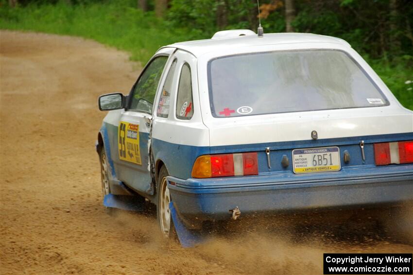 Perry Seaman / Patty Seaman Merkur XR4Ti on SS7, Sand Rd. Long.