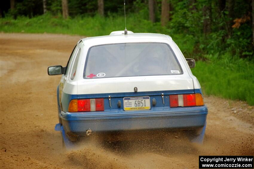 Perry Seaman / Patty Seaman Merkur XR4Ti on SS7, Sand Rd. Long.