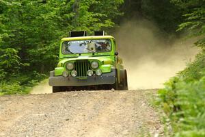 Mike Purzycki / Matt Wernette Jeep Scrambler on SS7, Sand Rd. Long.