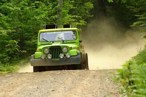 Mike Purzycki / Matt Wernette Jeep Scrambler on SS7, Sand Rd. Long.